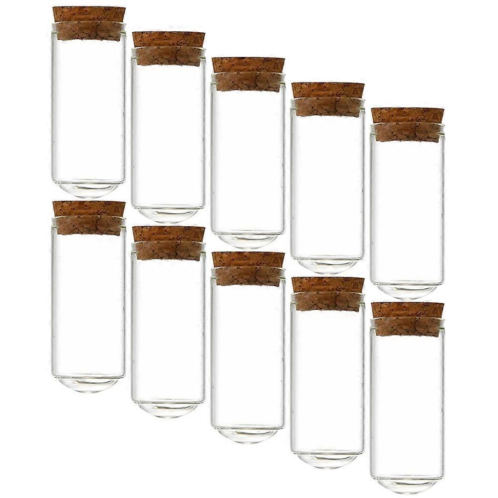 Wishing Small Glass for Storage 10Pcs Multi-Function Mini Bottles