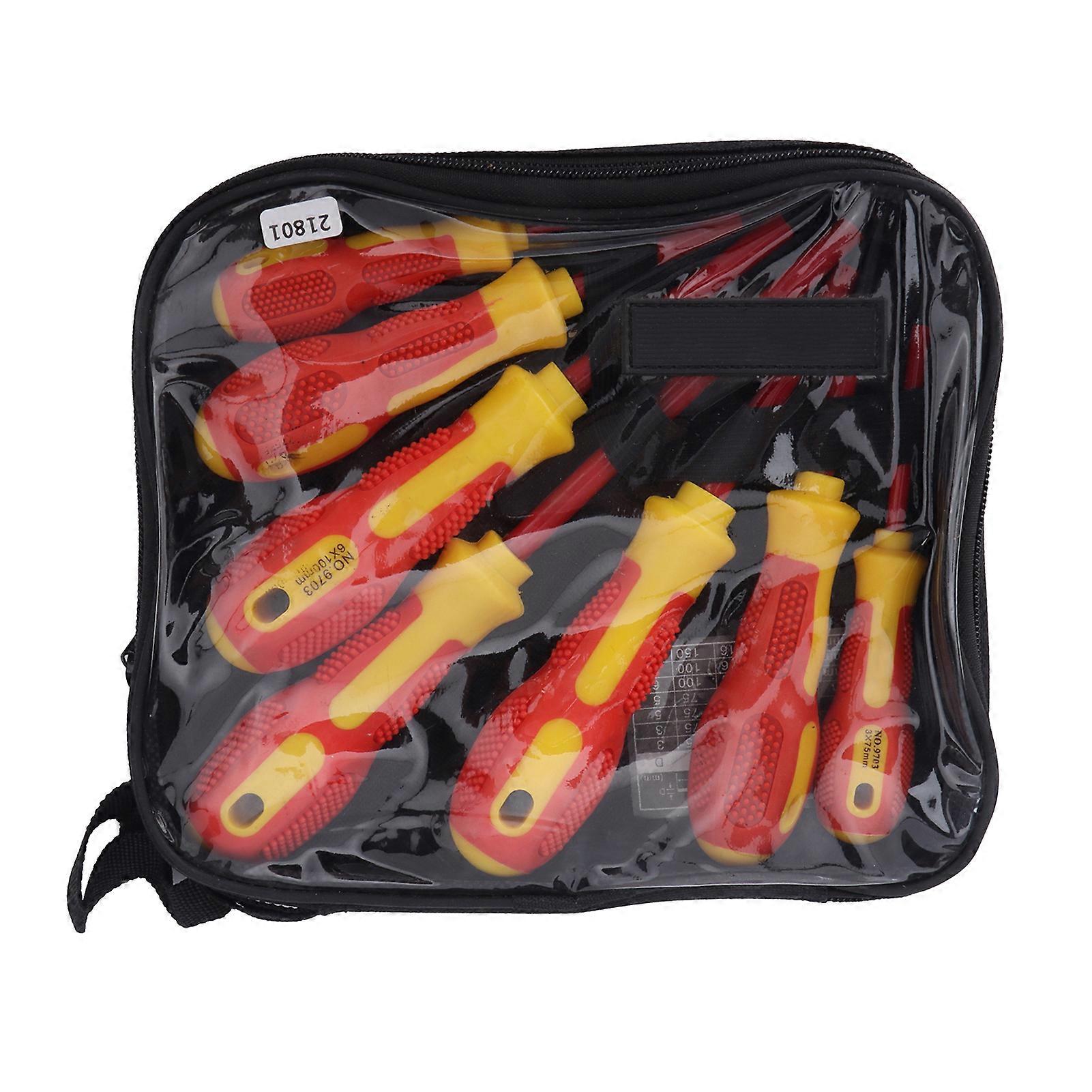Insulated Electrical Screwdriver Set Water Electricity Installation Tool Case Hardware 21801