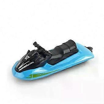 Alloy Mini Motorboat Toy for Kids, Metal Sea Bike Model with Freewheeling Action, Marine Decor