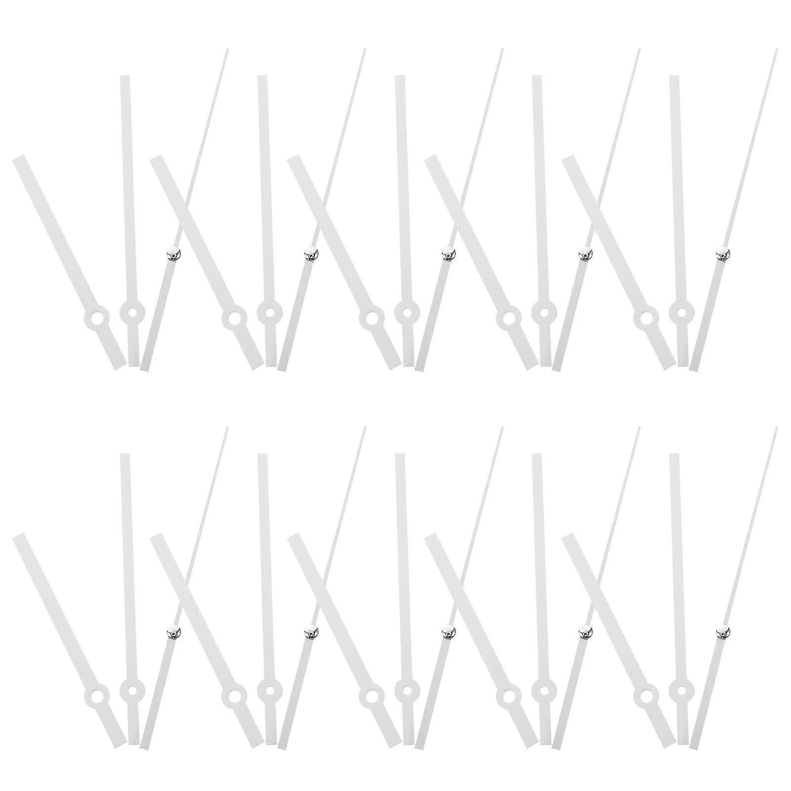 DIY Plastic Clock Hands Elegant Clock Pointers compatible with Home Use 30Sets