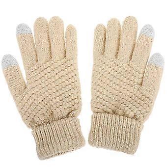 Winter Gloves Touch Screen Designed compatible with Cycling 1Pair of Warm Gloves compatible with Women