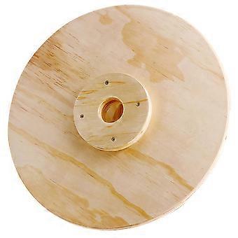 Dumbbell Plate for Sports Convenient Bumper Plate Weight Plate Wood Bumper Plate