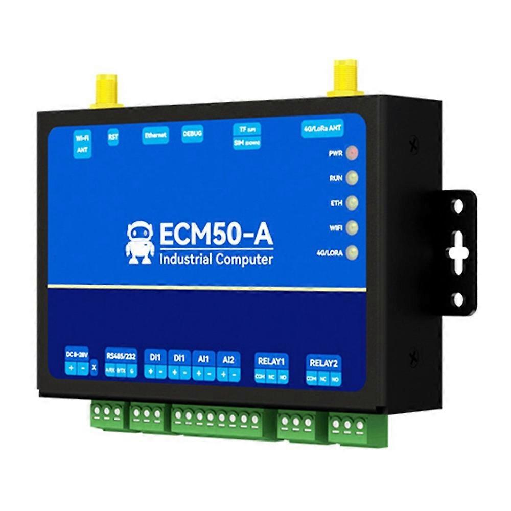 ESP32-S3 Industriële besturingscomputer Programmeerbare industriële computer Python ECM50 2D1 2AI 2DO IO-poorten Modbus Gateway A