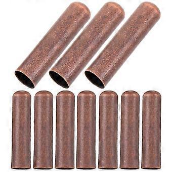 50 stk metal snørebånd tip snørebånd ender hoveder metal snørebånd reparation aglets udskiftninger