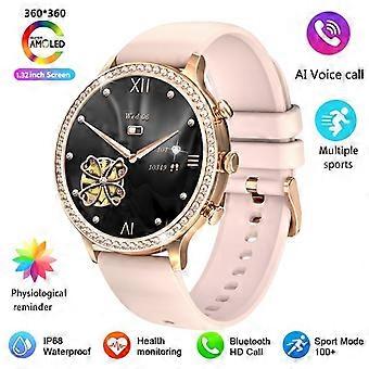 New Fashion Smart Watch Ladies Bluetooth Call Blood Pressure DIY Custom Dial Sports Bracelet Waterproof Adult Smartwatch Adult