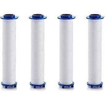 4 Pieces PP Cotton Filter Shower Use for Shower Water Purification 11.5cm Long