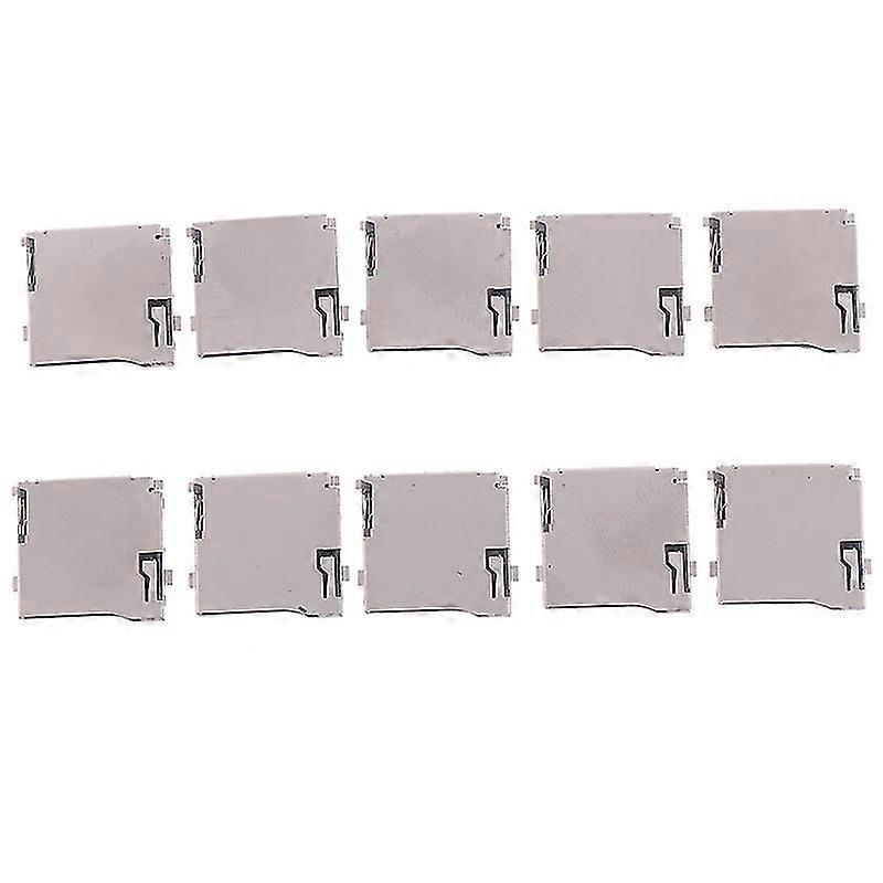 10Pcs TF PUSH 1.85H Mini SD Card Socket Conector Adaptor