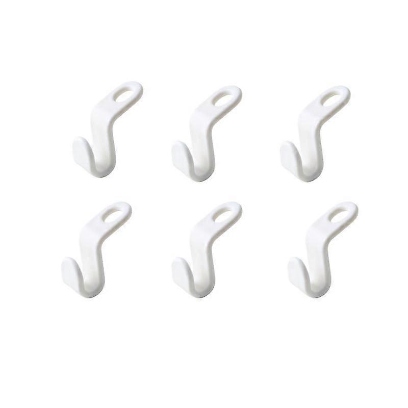 100 Pcs Stackable Clothes Hanger Connecting Hook Multifunctional Stackable Clothes Hook Household