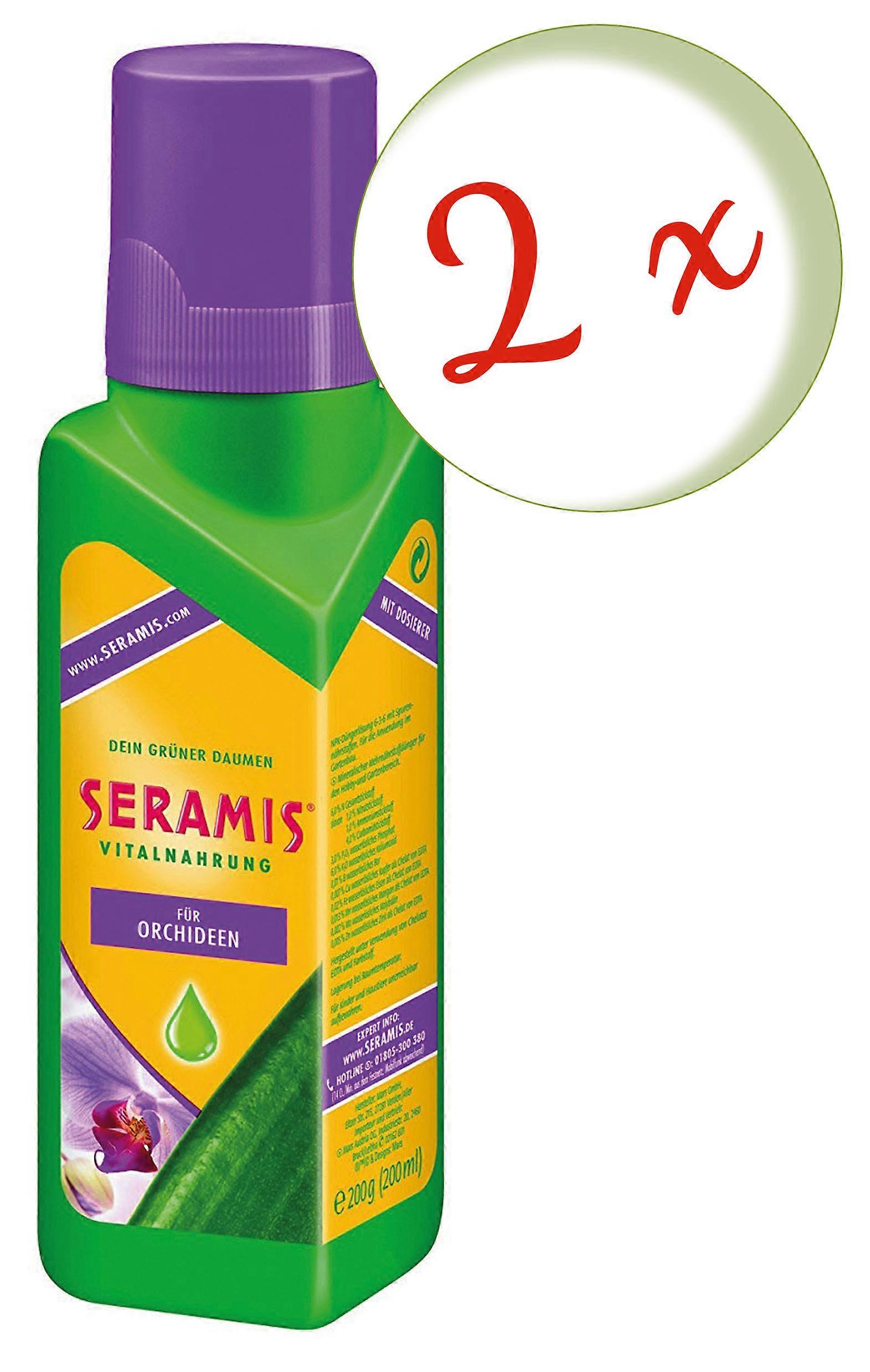 2 x SERAMIS® alimento vitale per orchidee, 200 ml