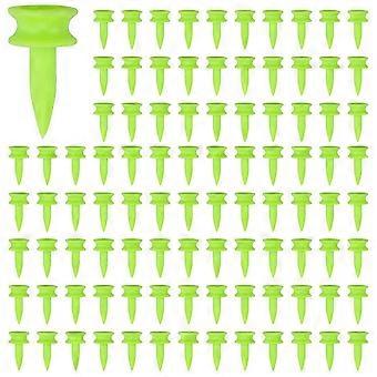 Step Down Golf Tees 0.86 Inch 500 Count Plastic Golf Castle Small Tees(Green)