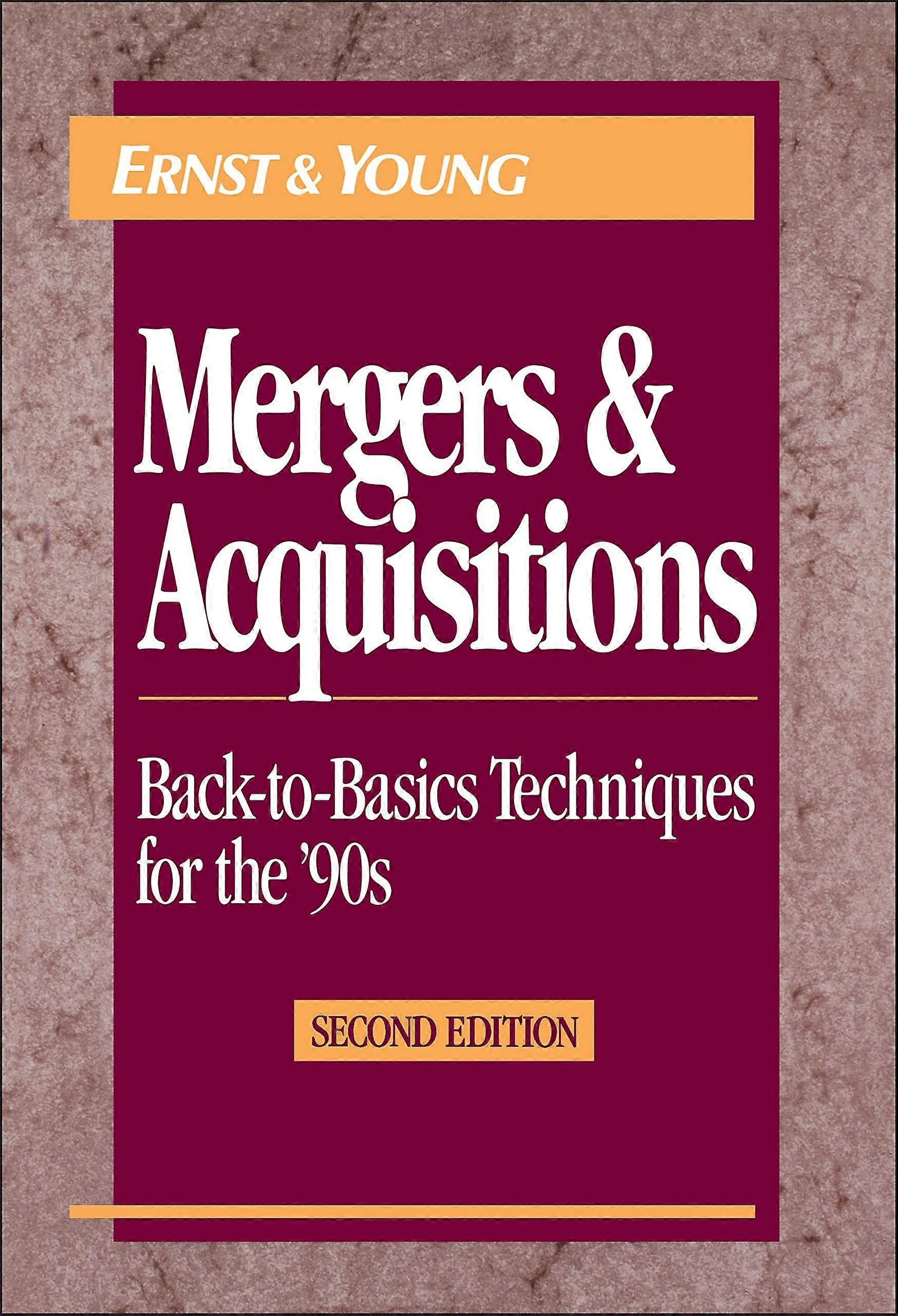Mergers and acquisitions