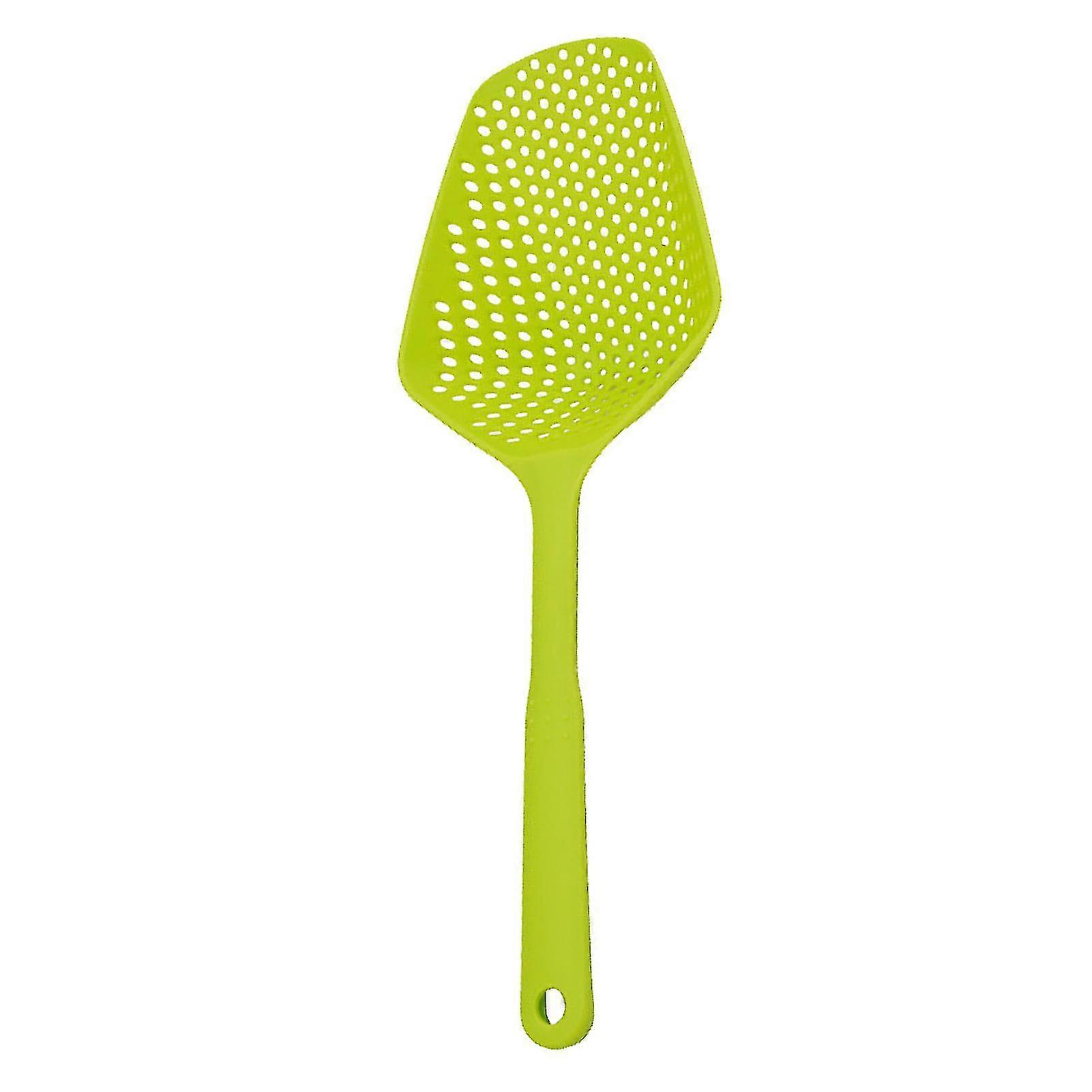 Ergonomic PP Cooking Scoop Colander - Efficient Drainage Multi-Use Kitchen Tool