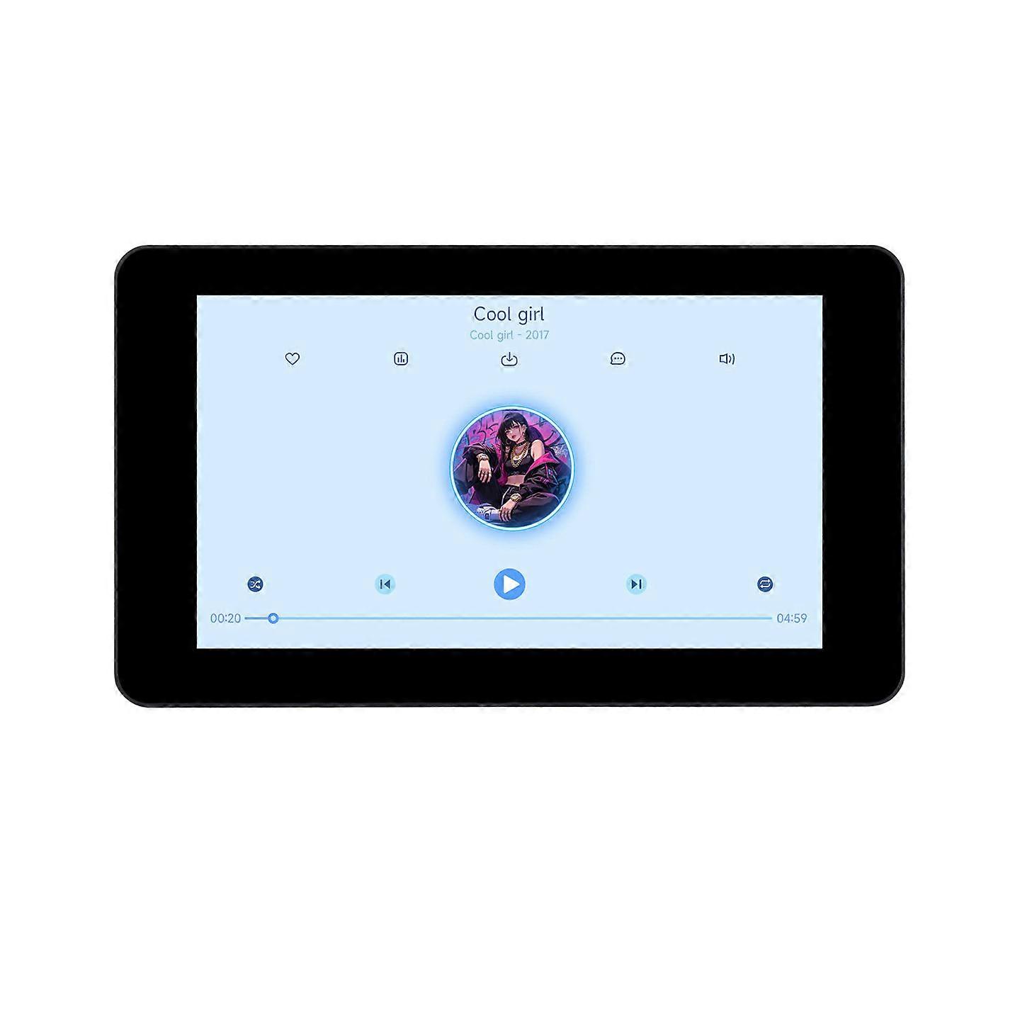 7Inch Touch Display Development Board with LVGL Support, Wireless Access and Enclosed Case for Visual Panel Projects Multicolor