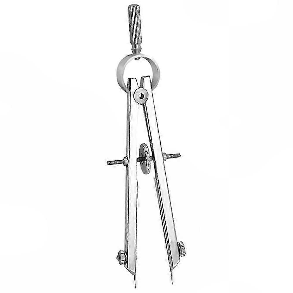 Geometry & Classroom Drafting: Reusable Spring Compass with Wear-Resistant Leather