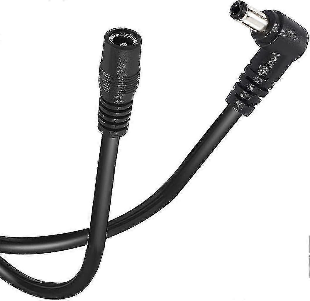5.5 X 2.1mm Right Angled Dc Power Extension Cable - Cctv Power Solution