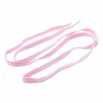 Solid Flat Shoelaces 4-Pack, 44-Inch Laces for Sneakers