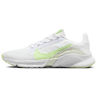 Nike SuperRep Go 3 Flyknit Next Nature 'White Lime Blast' Dame DH3393-106