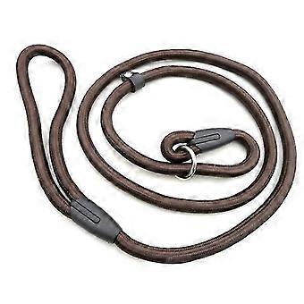 Pet Dog Nylon Training Lead Collar Leash Traction Rope Coffee SH