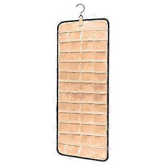 Hanging Jewelry Organizer with Oxford Fabric, Portable Necklace & Earring Holder for Closet, Travel, Shop Display high grade