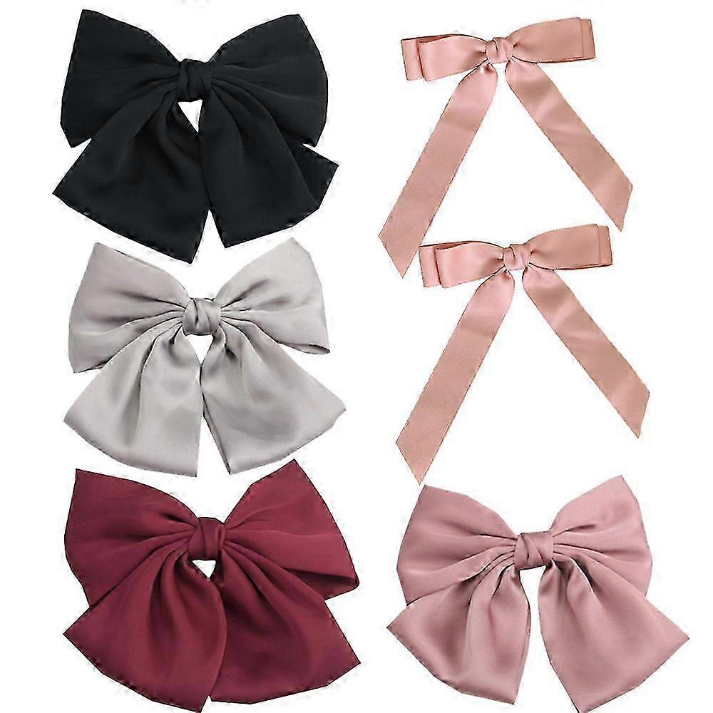 Stylish Oversize Bow Hair Clips