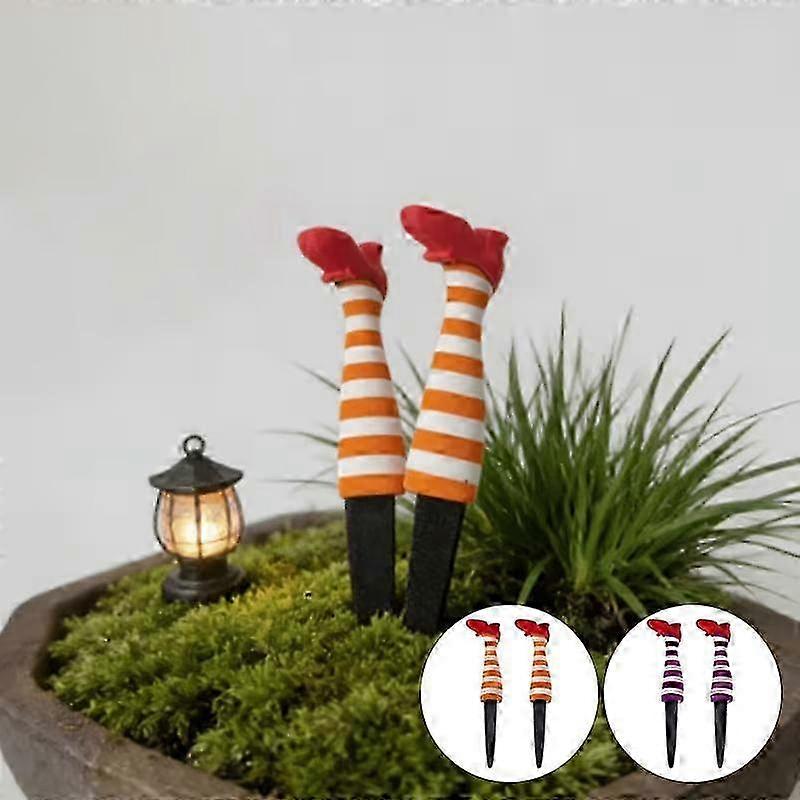 Mini Witch Leg Garden Plant Holder
