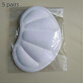 5 Pairs Insoles Patch Heel Pads For Sport Shoes Adjustable Size Heel Pad Pain Relief Cushion Insert Protector Stickers