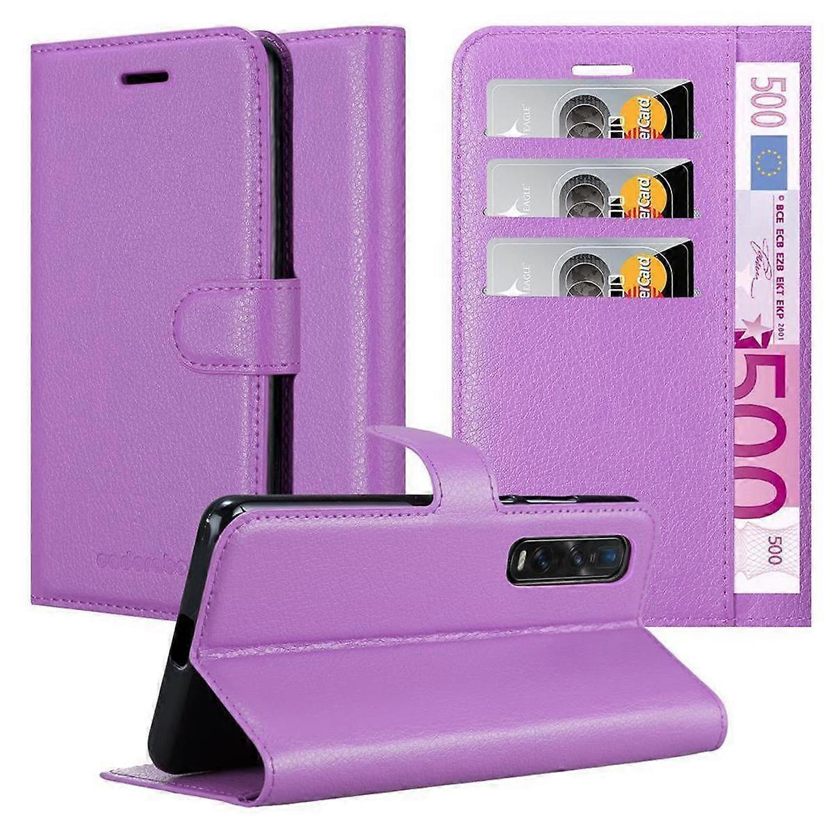 Oppo FIND X2 PRO Case - Protective Case with Card Slots and Stand Function