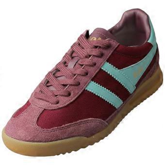 Gola Tornado Womens Fashion Trainers in Wine