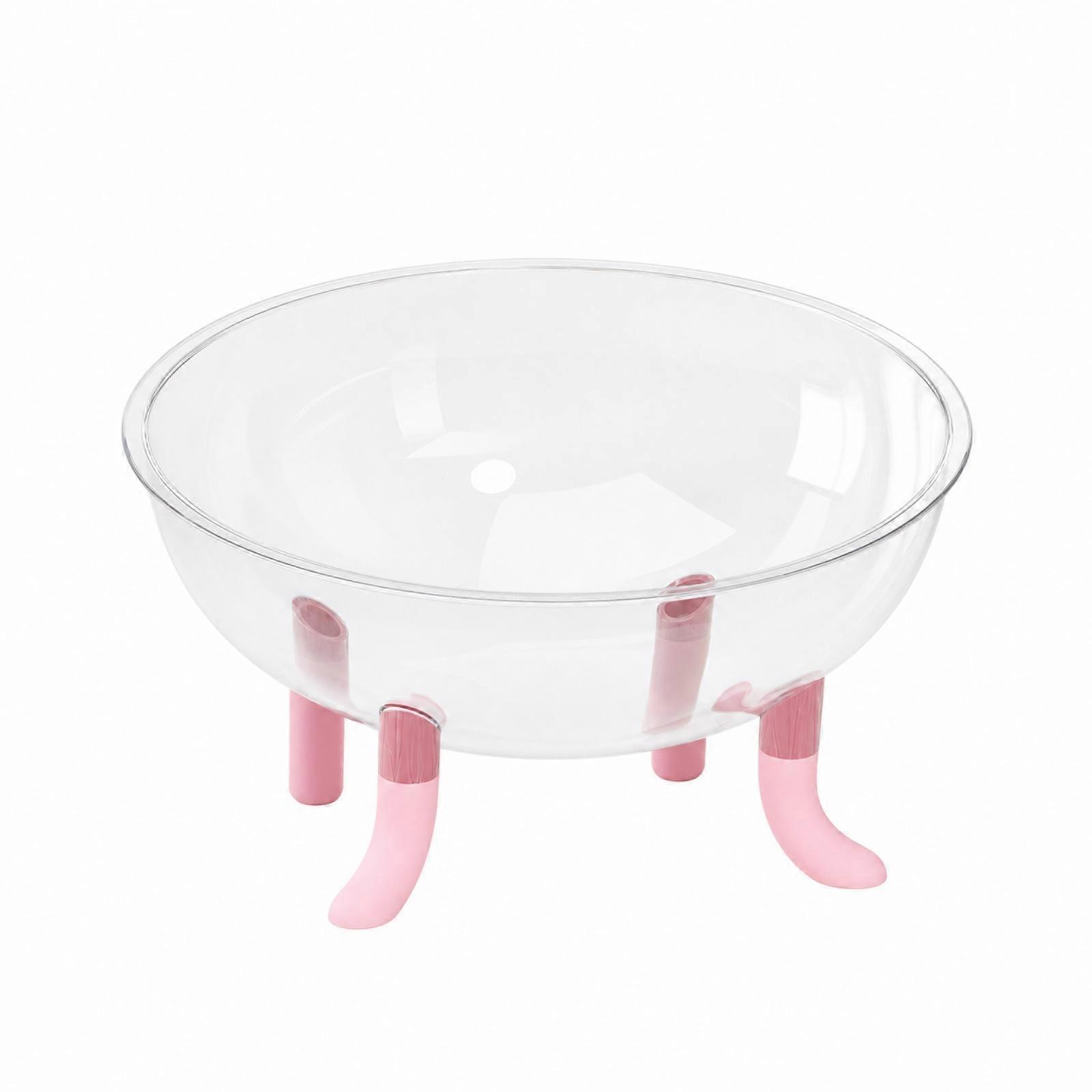 Spacious Transparent Cat Nest | Stable four-leg Base, Elevated Design for