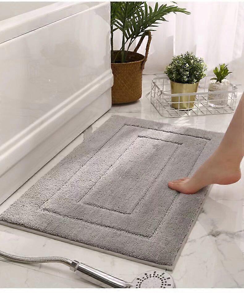 Absorbent bathroom floor mat 40x60cm soot E