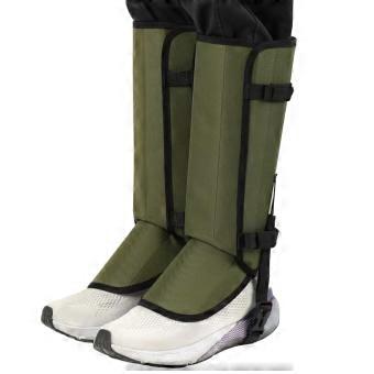 Waterproof Snake Bite Protection Leg Gaiters for Hiking Snow Trail Running, Breathable Durable Guard for Men and Women