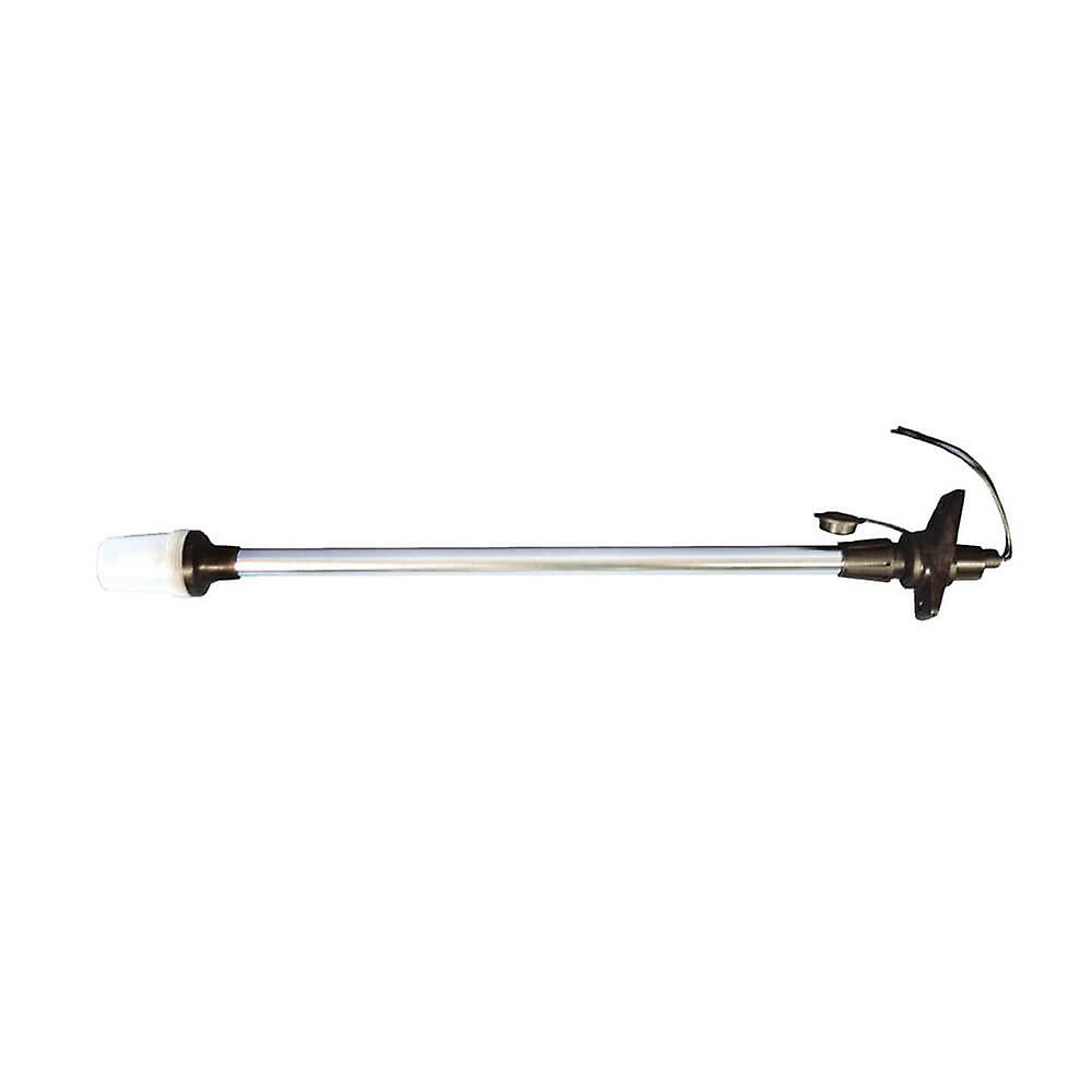 Fixed Mount Plug In Pole Light 12V 590mm Easily Remove Aluminium Tube Round Base