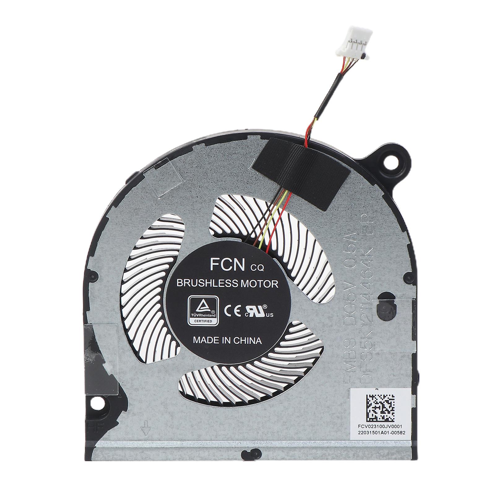 قطع غيار الكمبيوتر المحمول مروحة تبريد وحدة المعالجة المركزية لمروحة DFS5K12114464K Acer Spin5 SP513-41