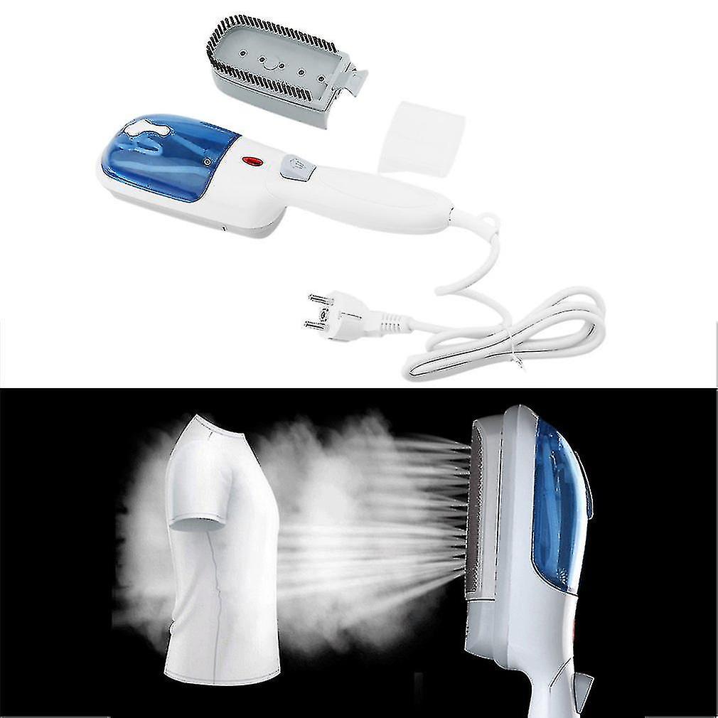 Handheld Laundry Clothes Garment Fabric Electric Steam Steamer Brush Eu Plug