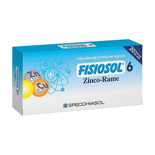 Fisiosol 6 Zinc-Copper 20 ampoules