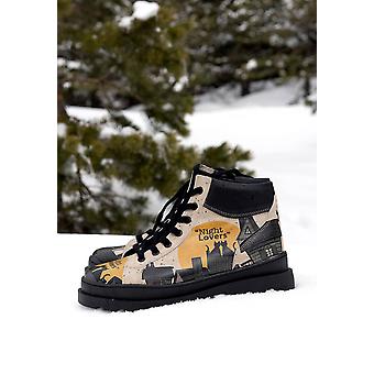 Vegan Leather Boots - Night Lovers Design - Adriana