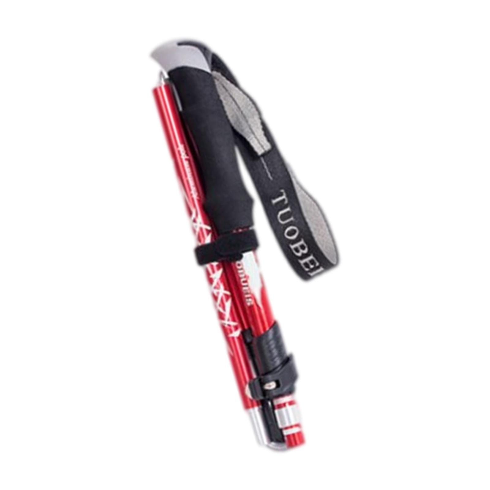 Trekking Poles Quick Adjust Flip-Lock Foldable Walking Sticks for Walking Long Green