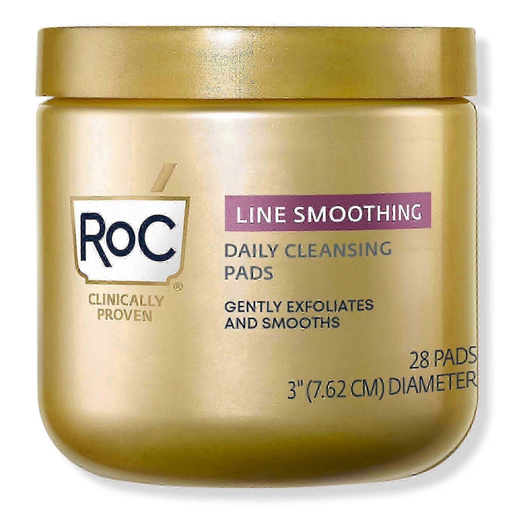Roc Line Smoothing Cleansing Pads, 28 Ea