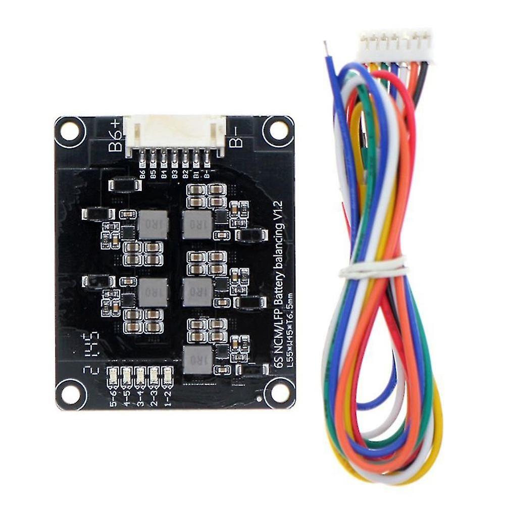1.2a High Current Equalization Module Lithium Battery Active Equalizer Energy Board 6s Inductance T