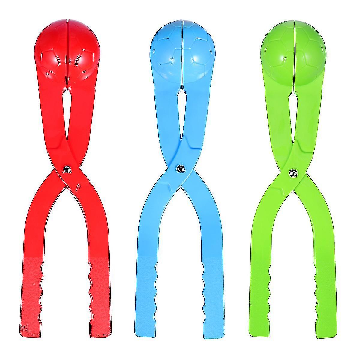 3pcs Snowball Maker Snow Toys For Kids Snowball Maker With Handle For Snow Ball Fights