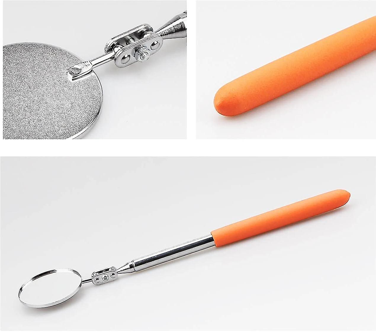 Hsthe Sea Telescopic Inspection Mirror Set 3 Sizes With 3/5/8.2cm