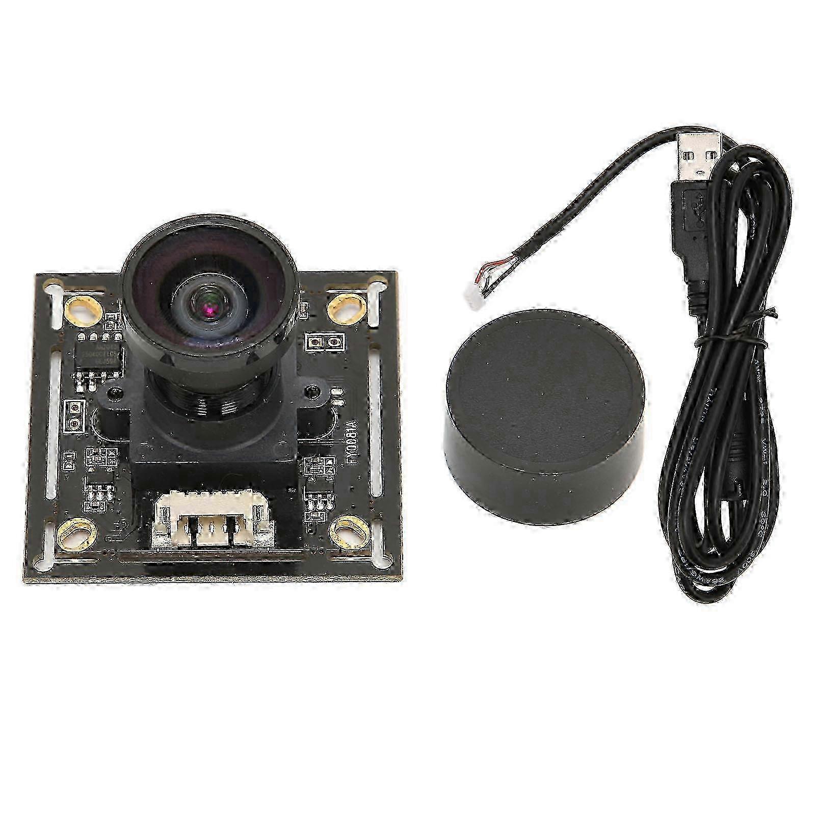 8MP 4K USB Camera Module 116 Degree Ultra Wide Angle Lens Drive Free Mini Camera Board for Meeting