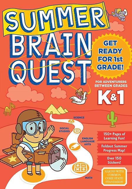 Summer Brain Quest Between Grades K Amp 1 by Workman Publishing Paperback