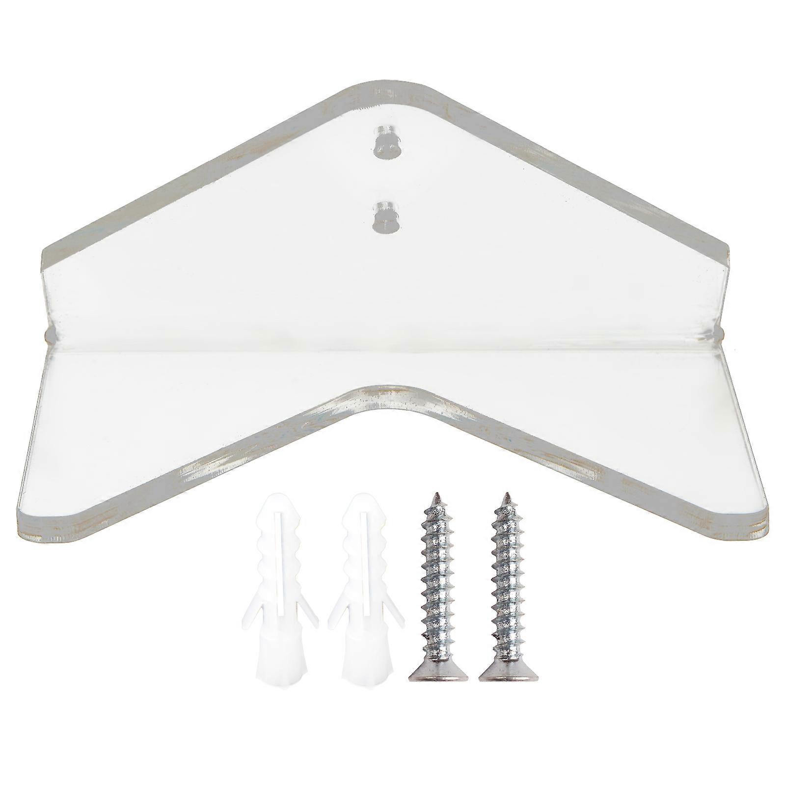 Skateboard Display Rack Stand Transparent Acrylic Wall Mount Hanger Holder for Home Office Use