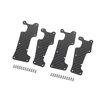 Fiber og Suspens Arm Protector Panserplade til 1/8 Sled Rc Car