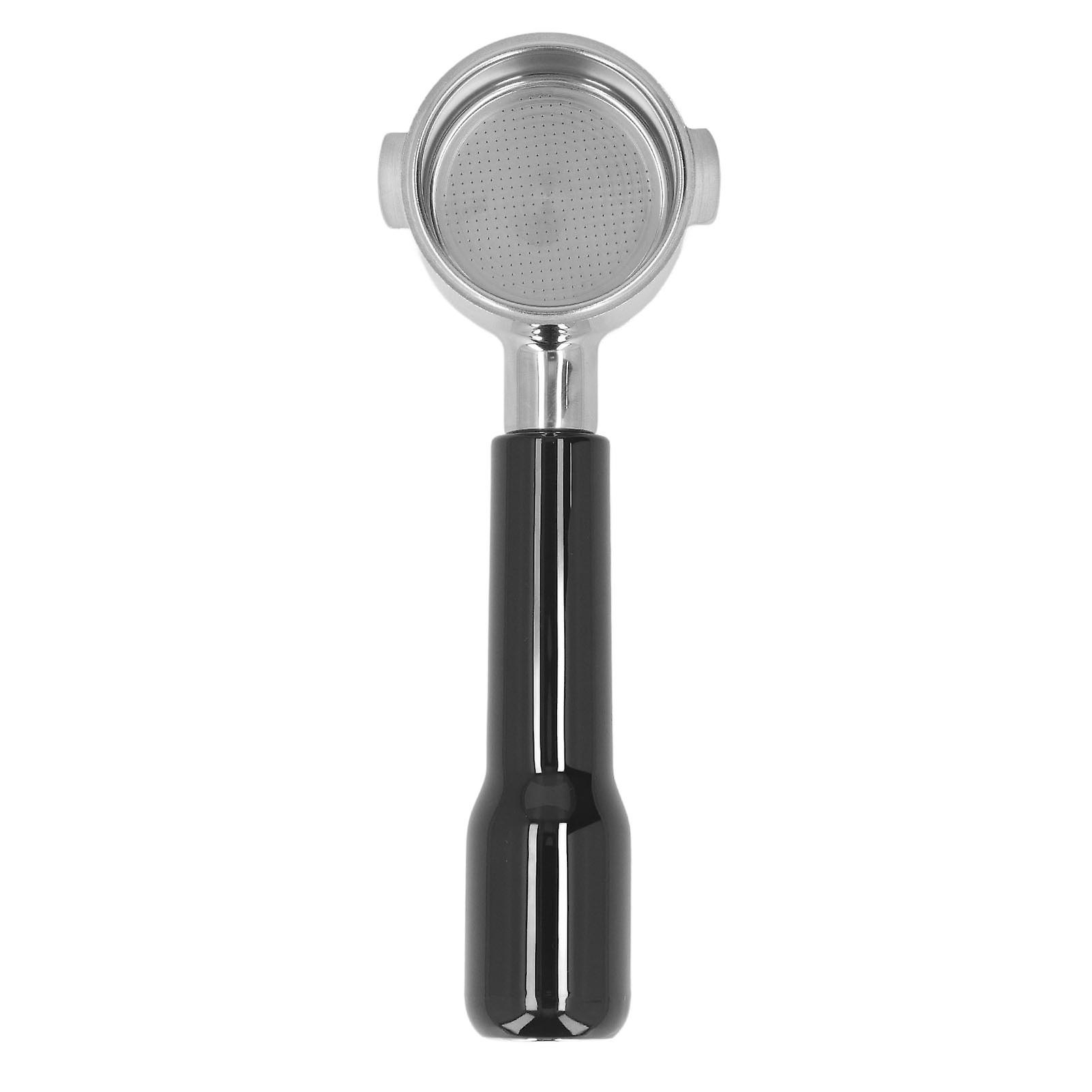 51mm 2 Ear Portafilter Coffee Bottomless Portafilter Filter Handle Replacement for ECO310 Coffee Machine C2 Style Plastic Black