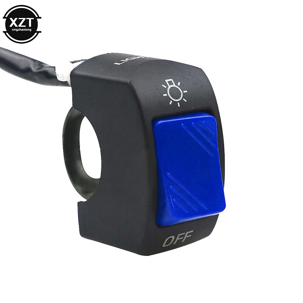 22mm On/off Motorcycle Switch Push Button 12v Button Connector Handlebar Switch For Atv Electronic Bike Scooter Motorbike