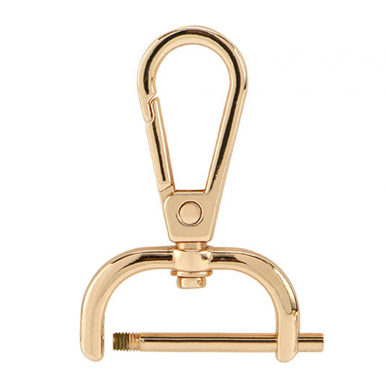 Swivel Snap Hooks Replacement DIY Crafts Trigger Clips Swivel Lobster Clasps 25mm Gold