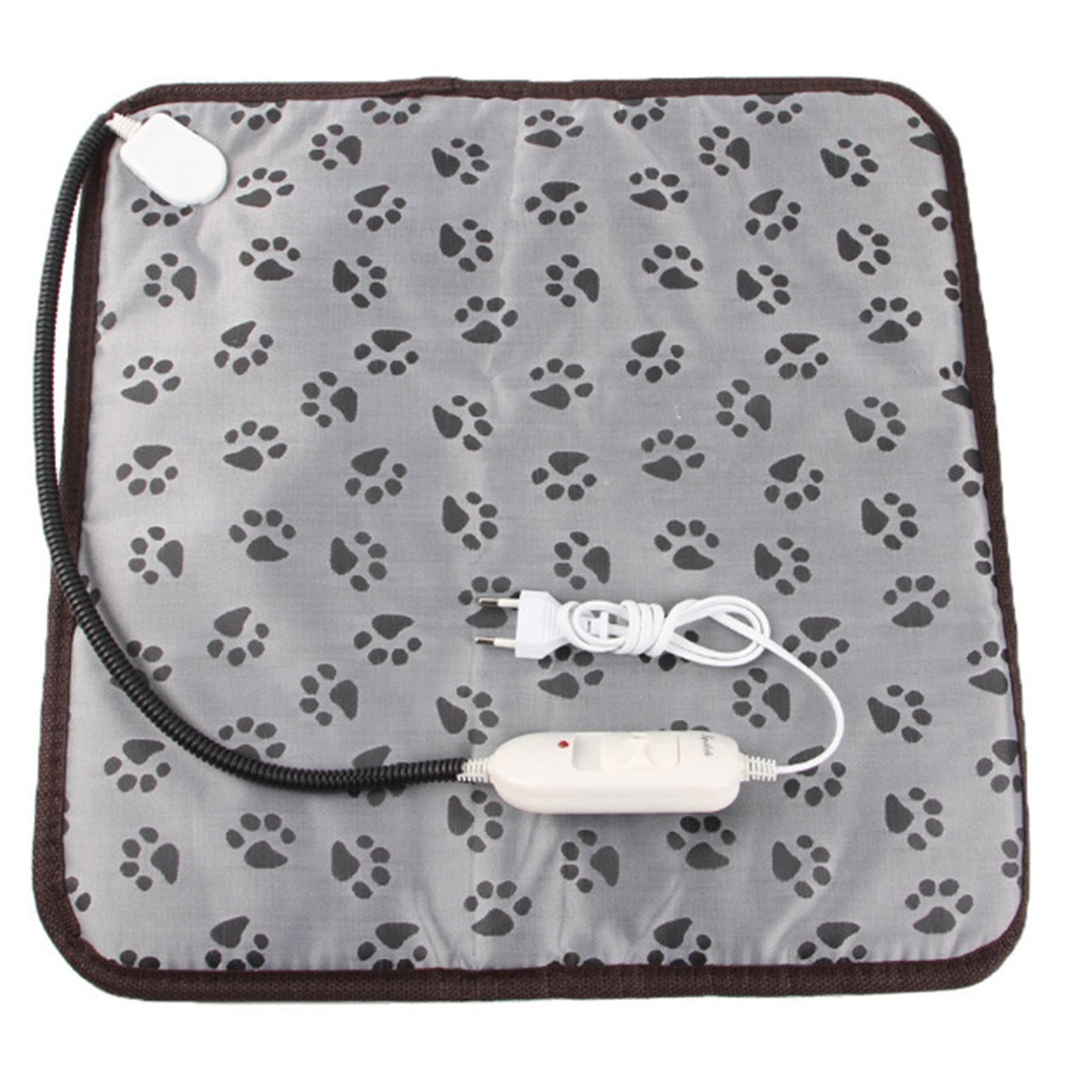 Electric Soft Heating Blanket for Cat Dog Adjustables Temperature Heated Mat for Dog Kittens Indoor