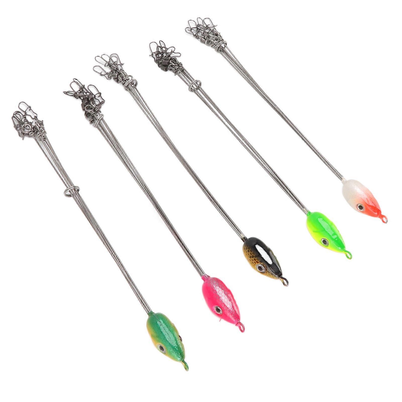 Practical Fishing Tool for Salt Water Ventures, Artificial Sinking Hooks with Durable Construction and Lightweight Storage Options